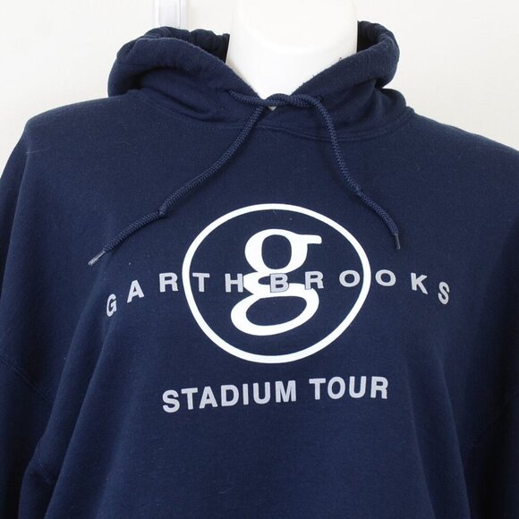 Garth Brooks Stadium Tour Gildan Heavy Blend Cotton Hoodie Sweatshirt Men's 2XL - Picture 3 of 12